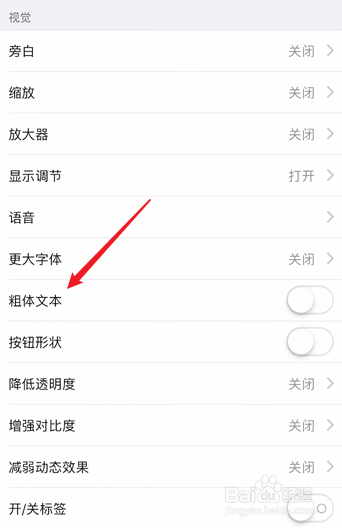 iphone12怎么设置粗体文本