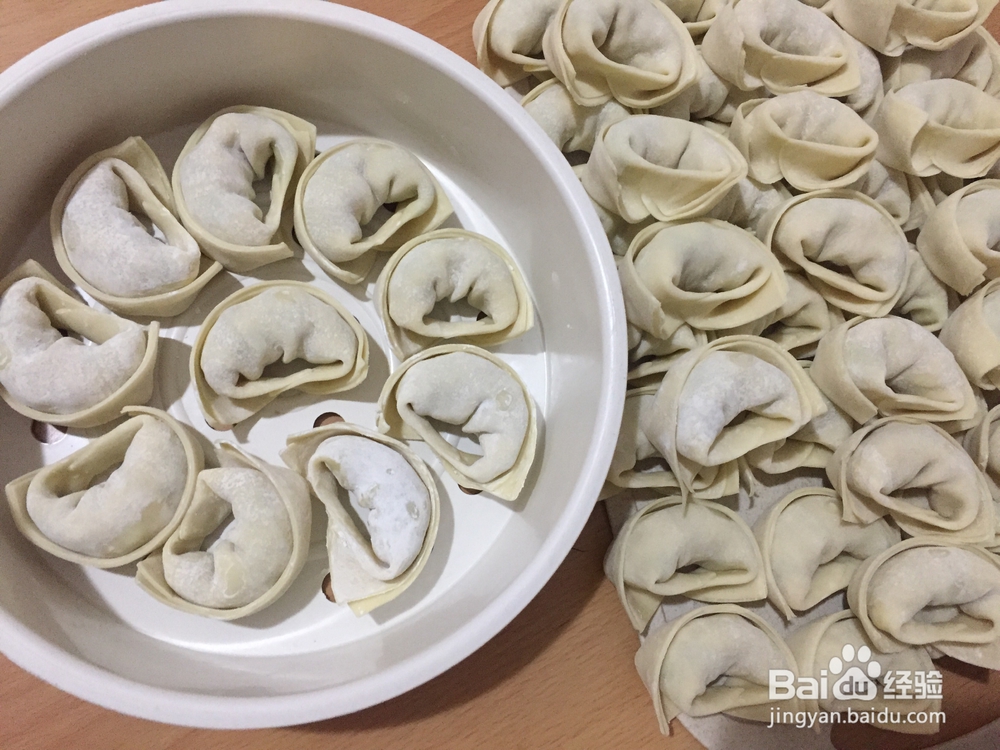 超诱人的芹菜猪肉馄饨