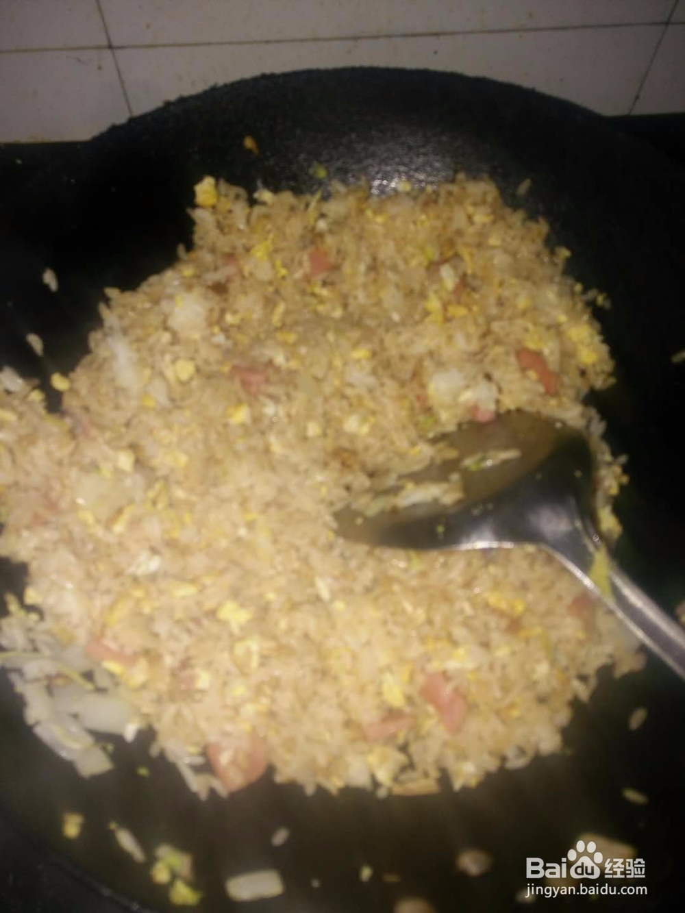 在家怎么炒蛋炒饭