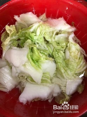 大白菜炖冻豆腐