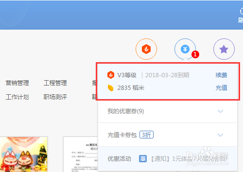 WPS里面的稻壳儿模板有哪些用途