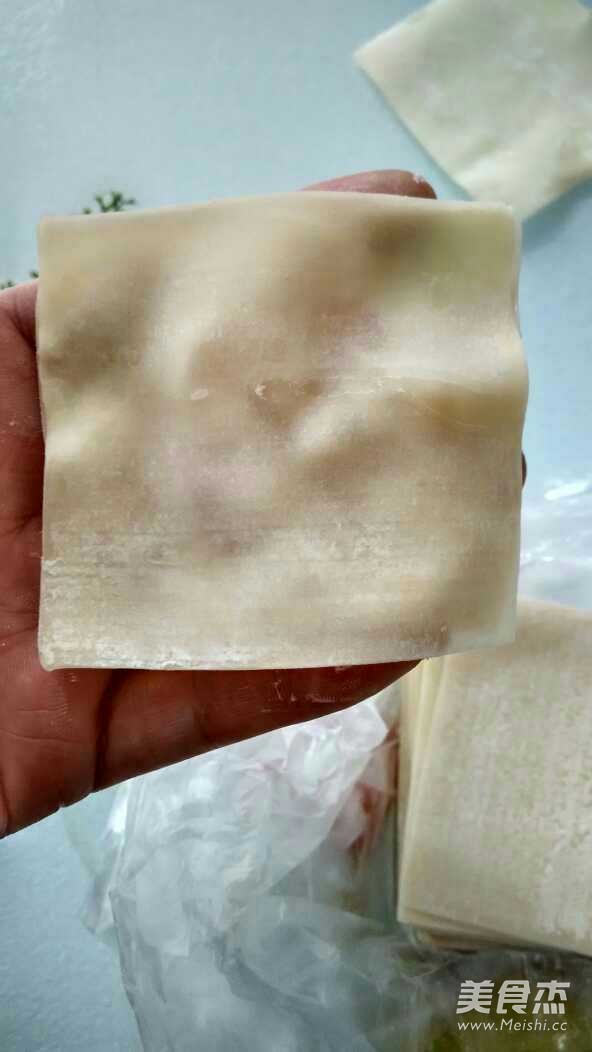 馄钝皮水蜜桃派