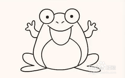 青蛙简笔画怎么画？