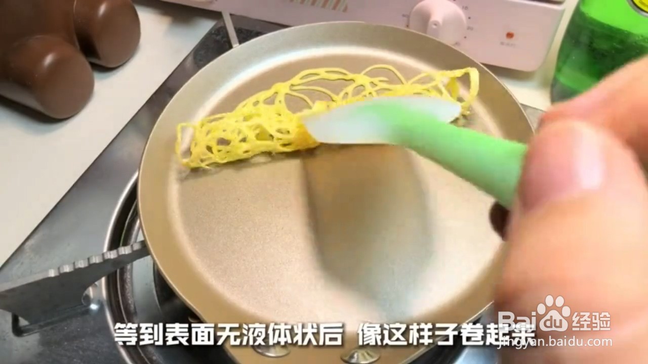 如何自制好吃的蕾丝蛋卷
