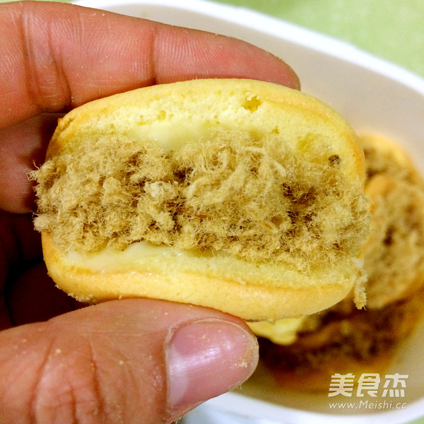 肉松蛋糕夹的做法