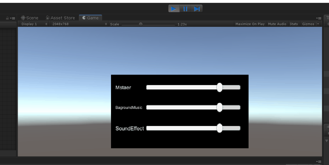 Unity AudioMixer 之 Mixer使用及统一管理音量
