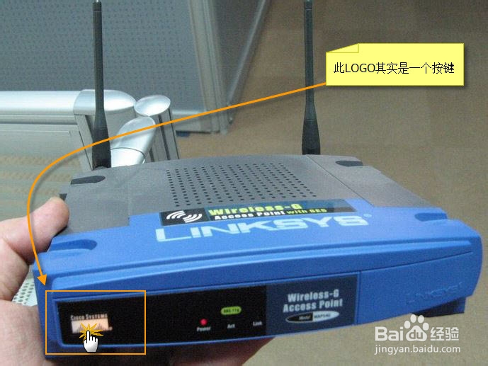 Linksys WAP54G管理登录及其指示灯说明
