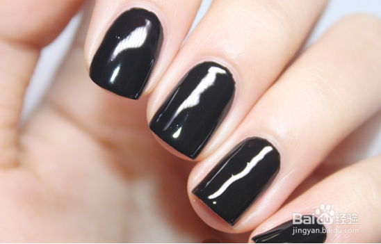 个性磨砂美甲教程