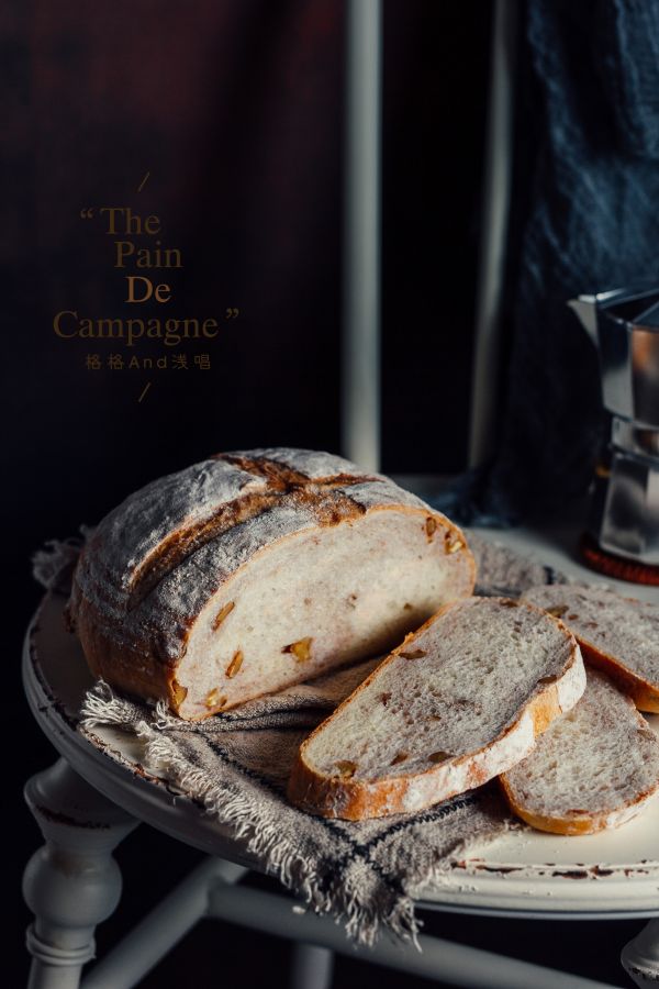 核桃全麦乡村软欧