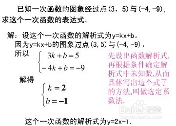 怎样学好高中数学：[1]预备知识:一次函数