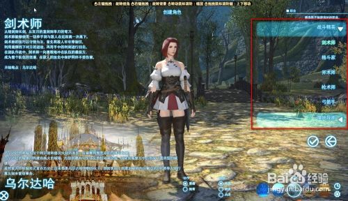 Ff14人物创建模型 最后的调整 百度经验