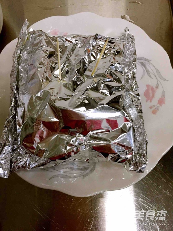 锡纸金针菇的做法