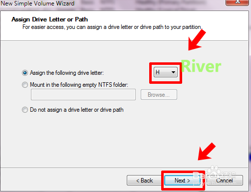 win 7 如何在空闲磁盘空间建卷