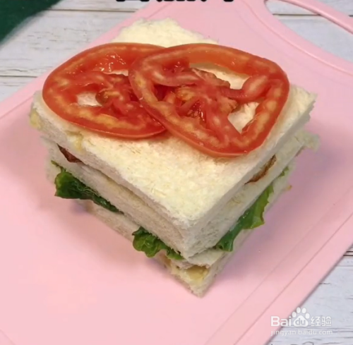 怎么做自制三明治早餐