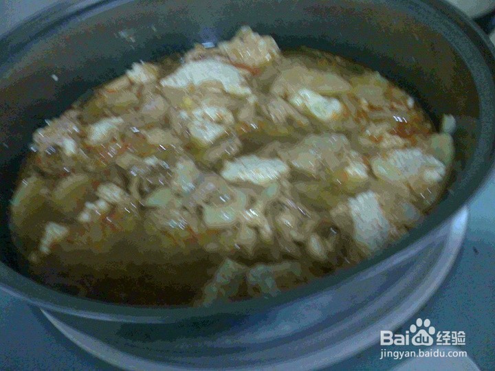 猪肉炖豆腐块怎样做