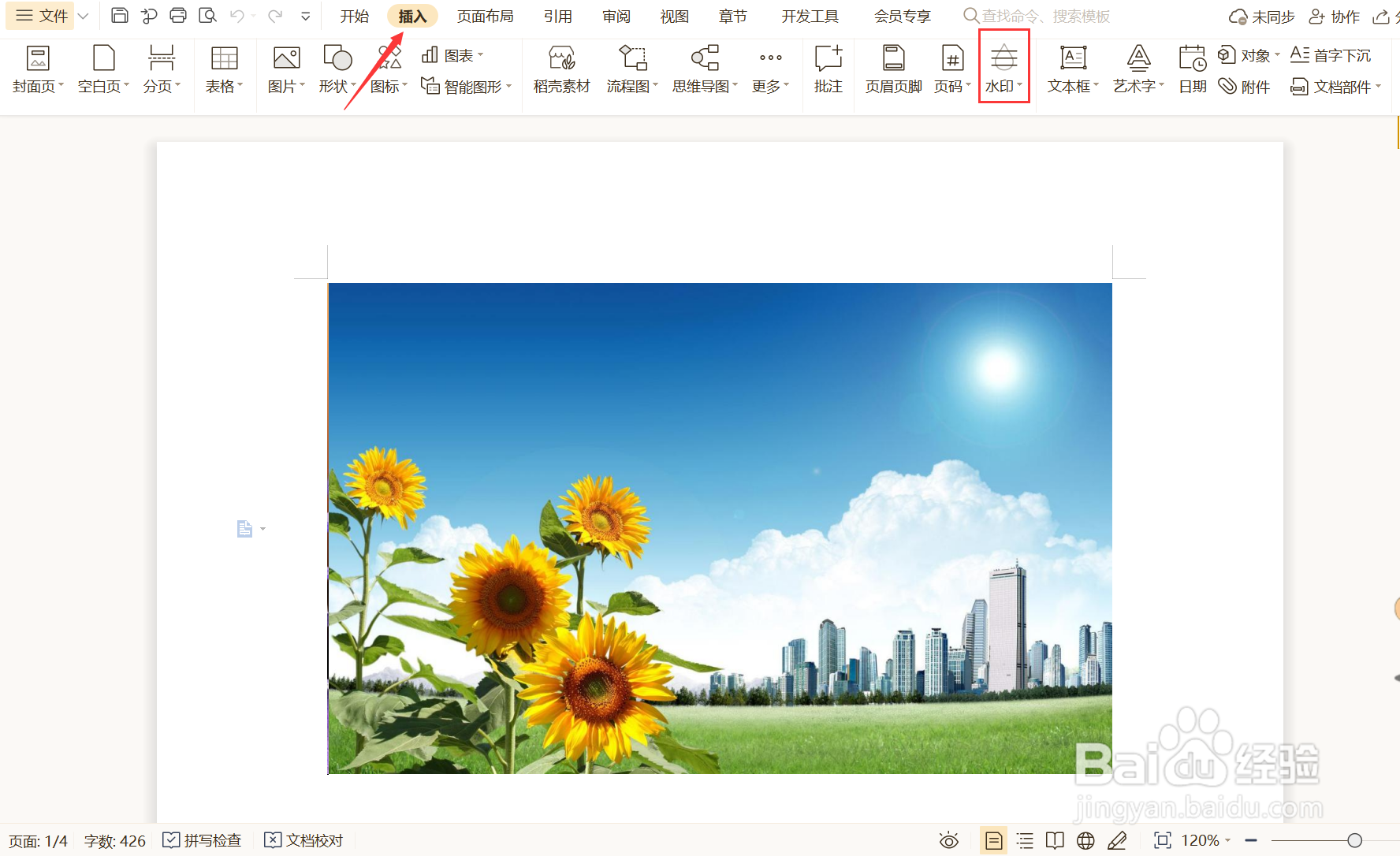 如何设置图片水印的大小