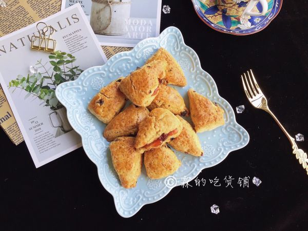 淡奶油葡萄干司康