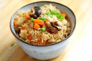 闽南咸饭制作过程