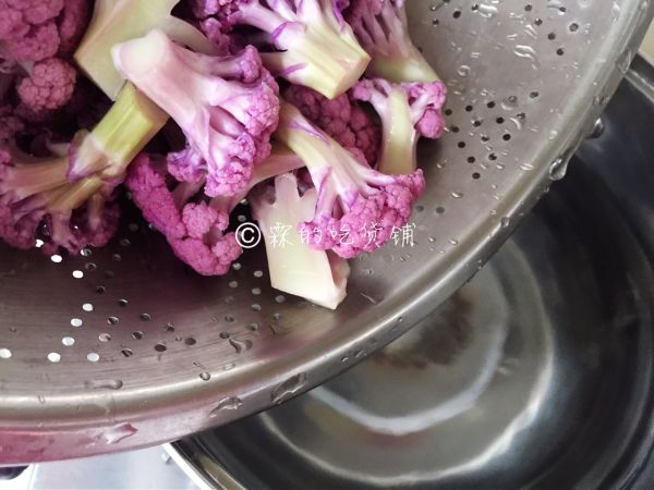 紫花菜炒五花肉