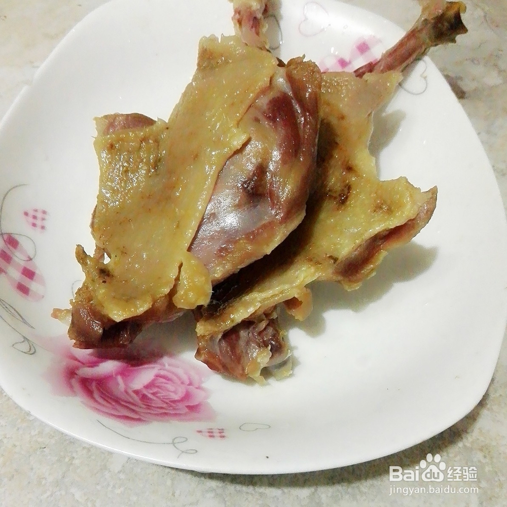 家常腊鹅的做法