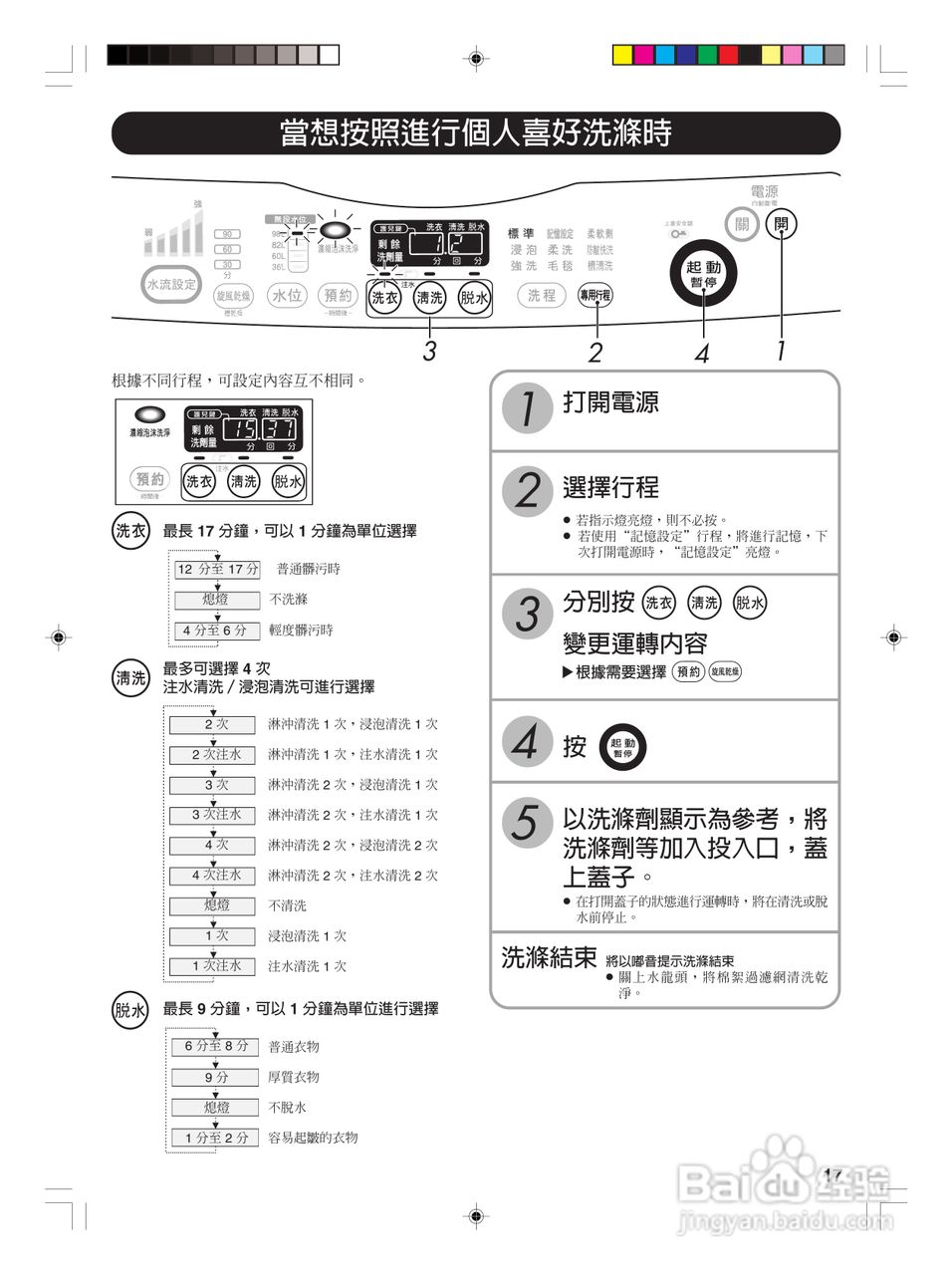 东芝AW-SD13AG全自动洗衣机使用手冊:[2]
