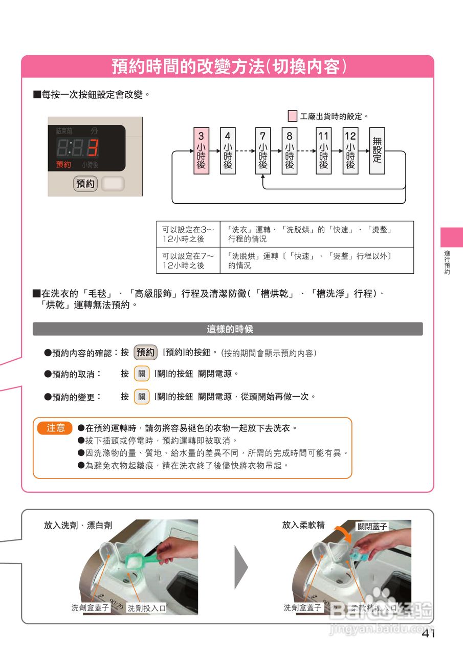 日立SF-BW12GV洗衣机使用说明书:[5]