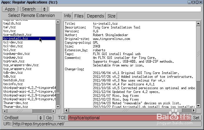 Tiny Core Linux