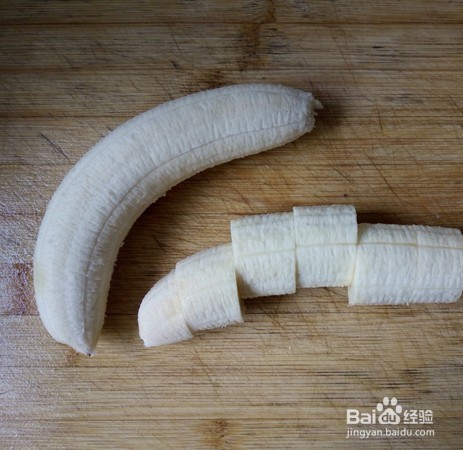 香蕉燕麦片的做法