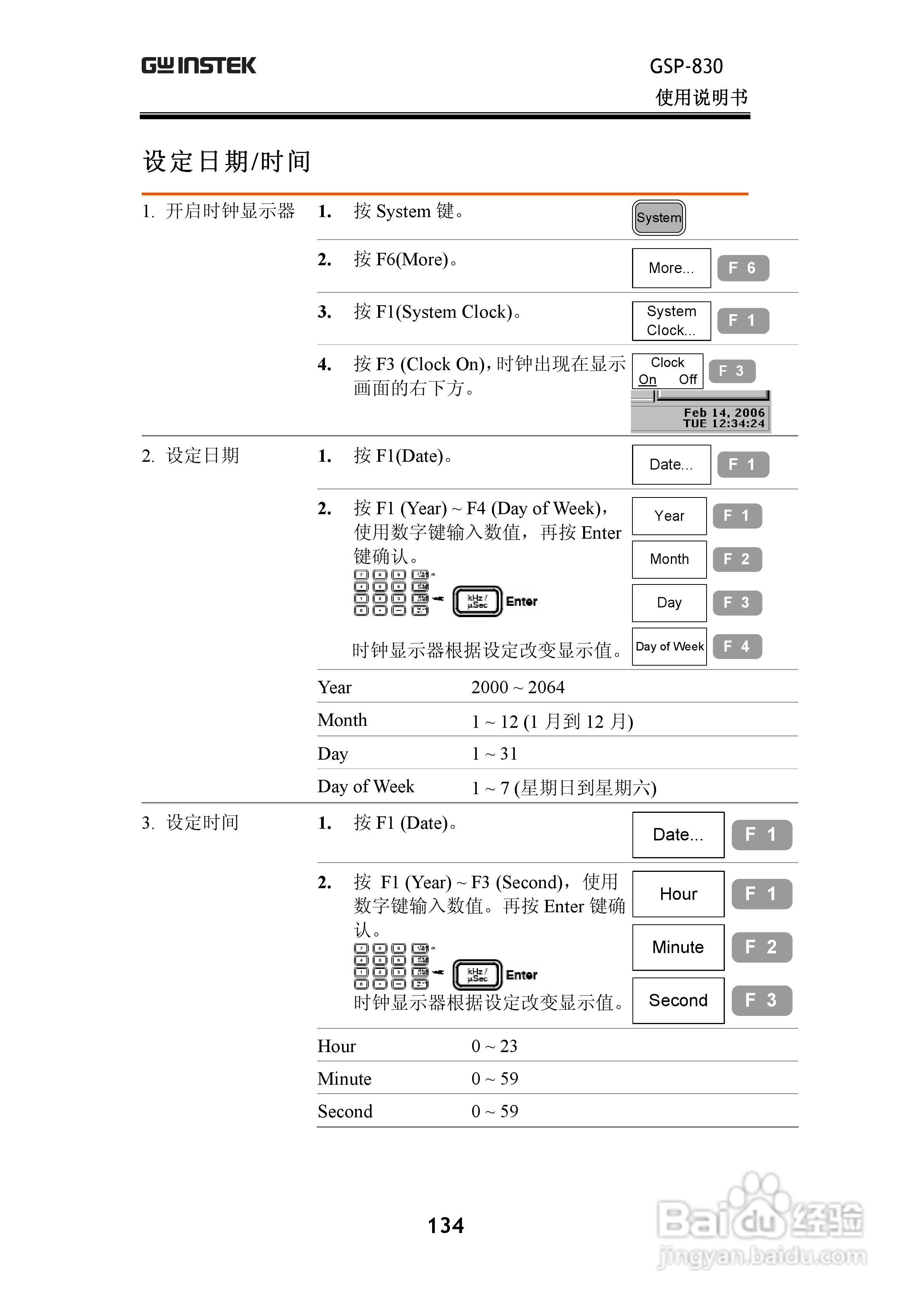 固纬GSP830频谱分析仪说明书:[14]