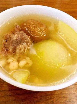 节瓜薏仁老火汤