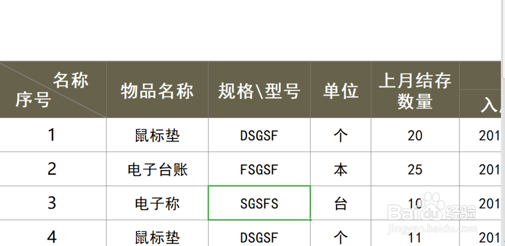 excel表格如何制作单元格斜线表头？