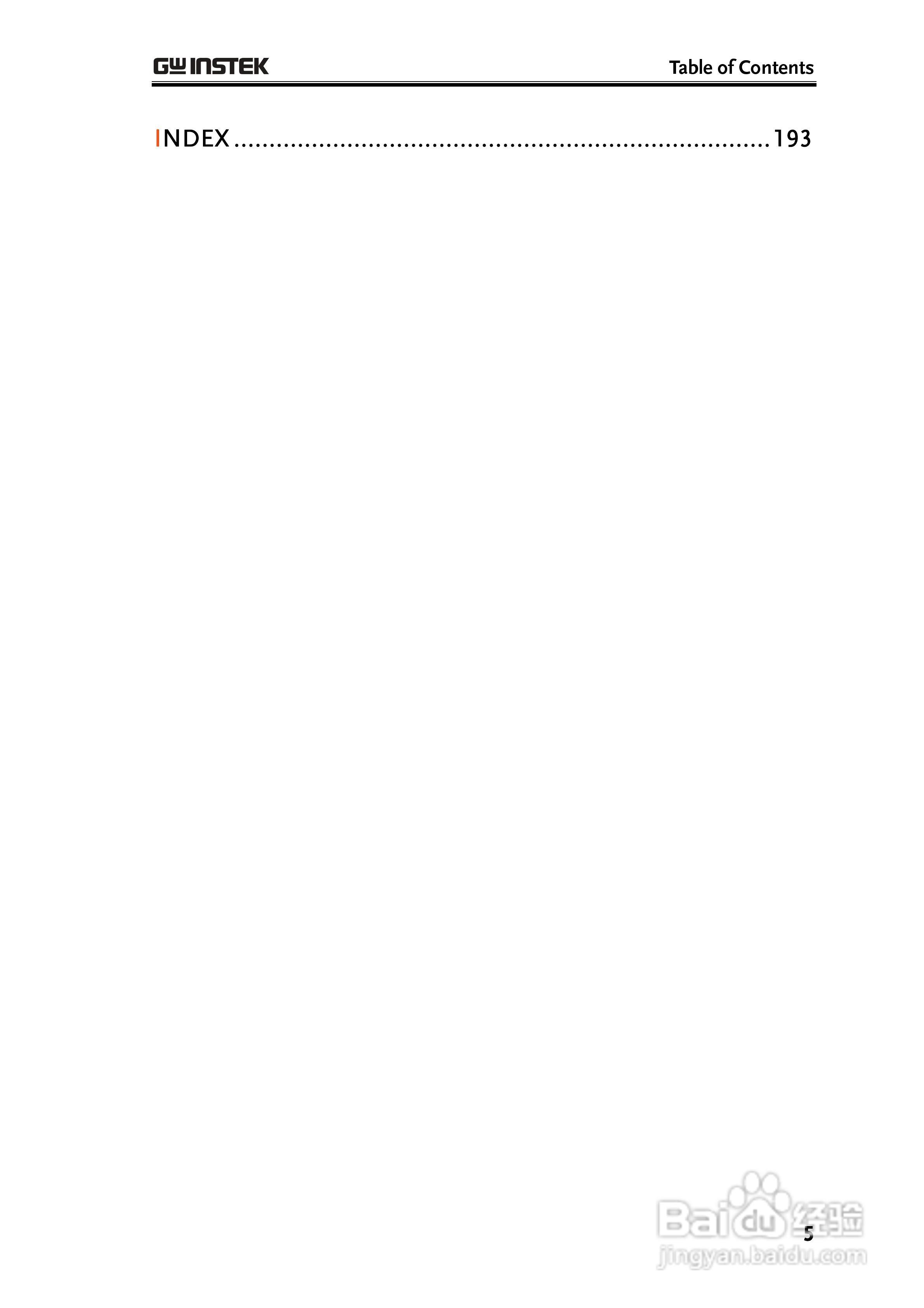 固纬GDM-8261数字万用表使用说明书:[1]