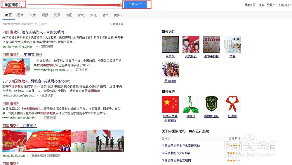 如何进行向国旗敬礼网上签名寄语活动