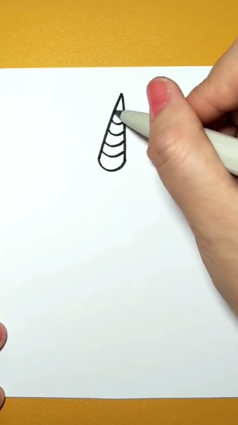 简笔画独角兽怎么画