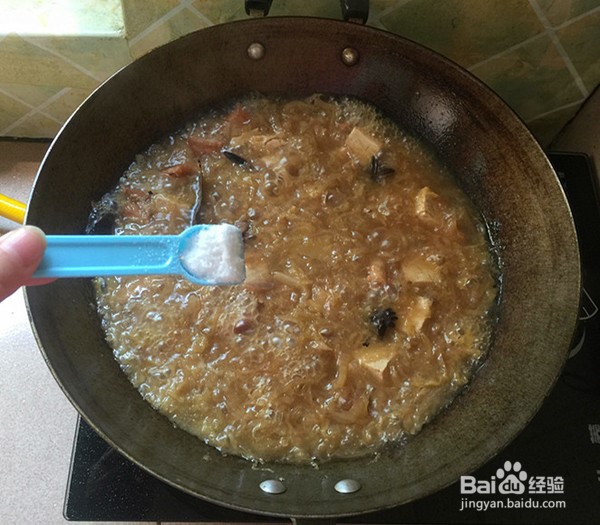 家常五花肉炖酸菜冻豆腐