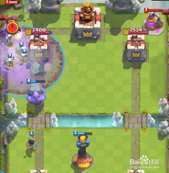 皇室战争巨石冰墓流攻略