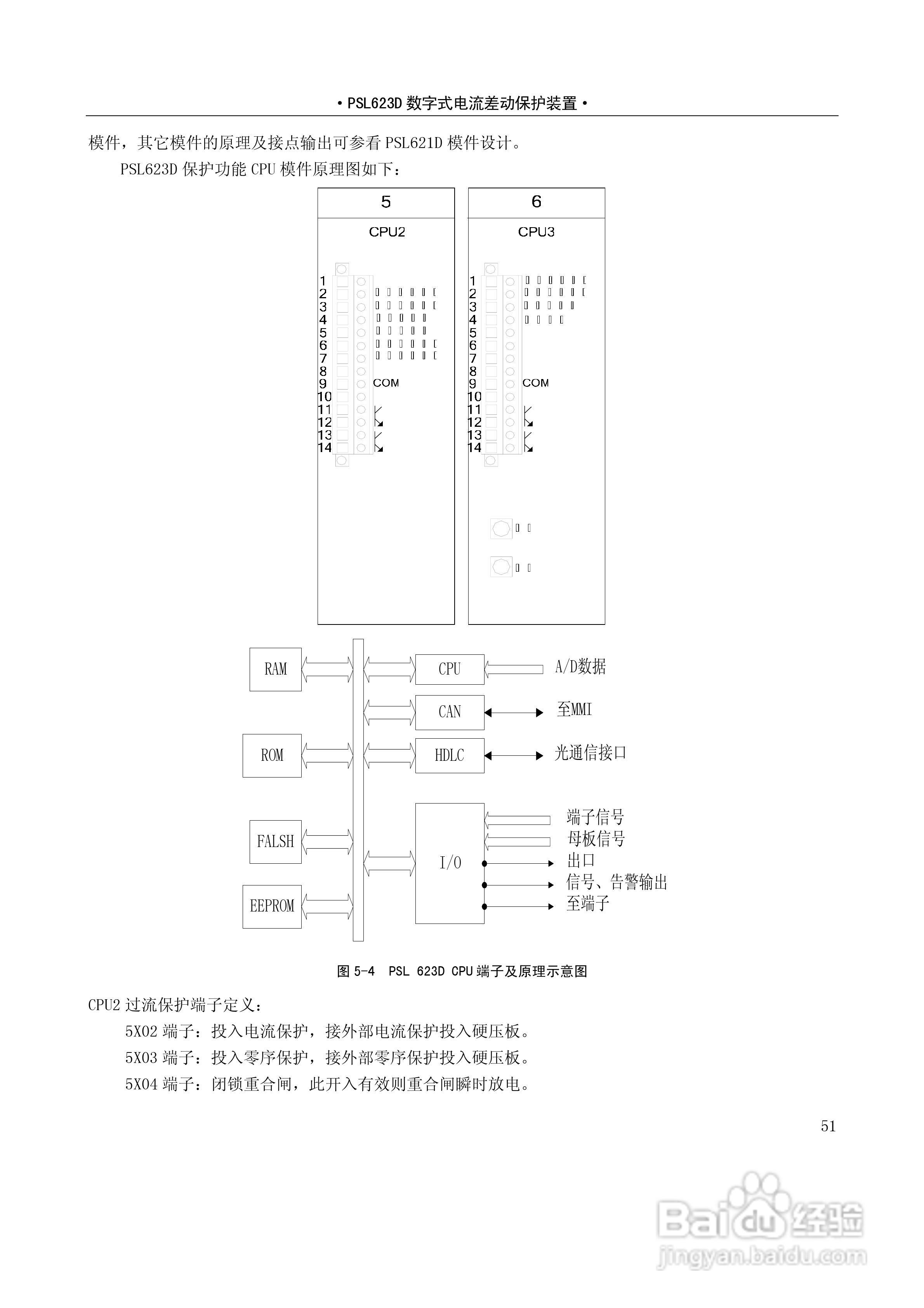 PSL626D数字式线路保护技术说明书:[6]