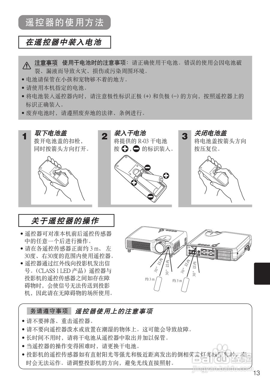 日立 CPS318W投影机说明书:[2]