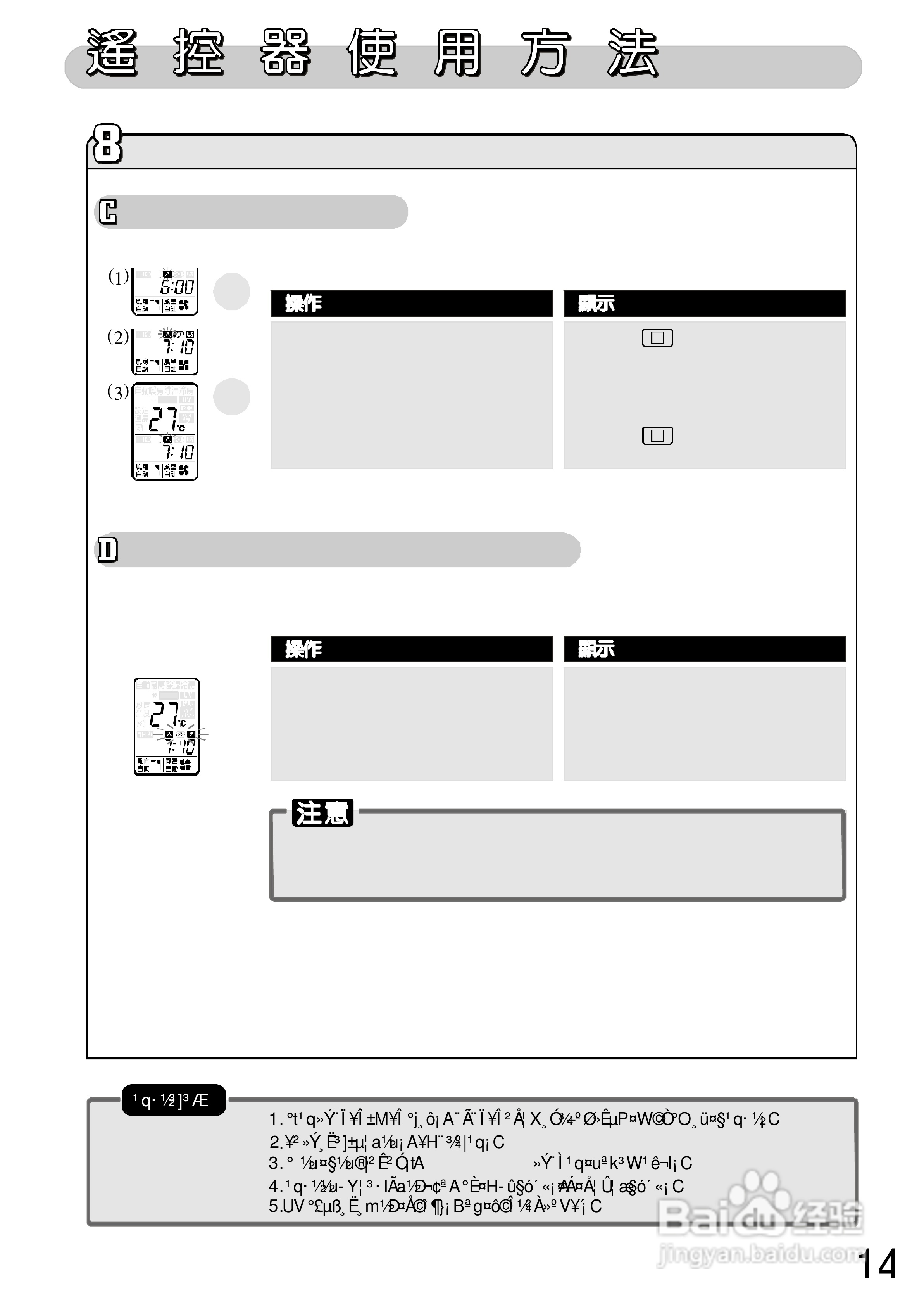 三洋SAX-C24KB型冷气机说明书:[2]