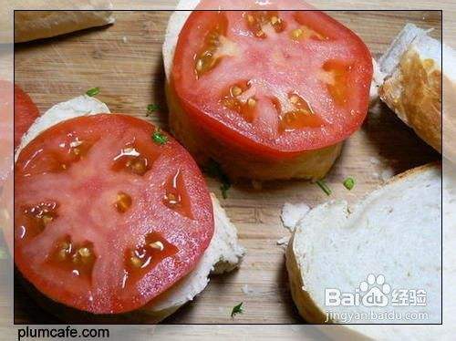 蒜香西红柿芝士面包的做法
