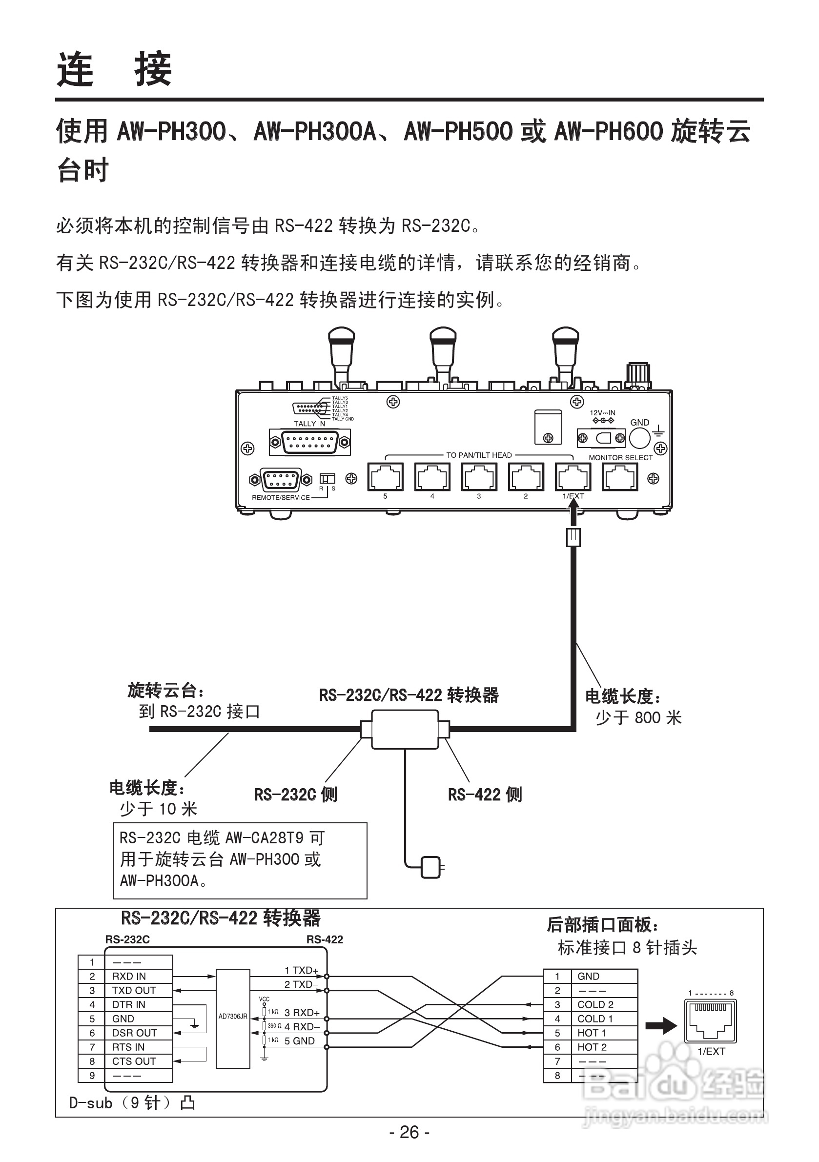 松下AW-RP555MC多路混合型控制面板操作手册:[3]