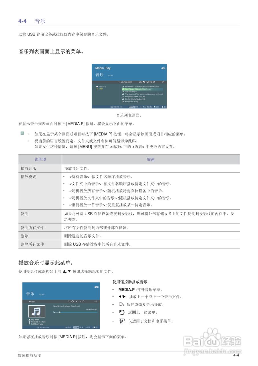 三星SP-M255W投影机使用说明书:[7]