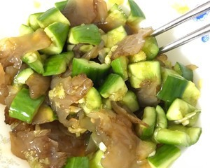 拌海蜇头的做法