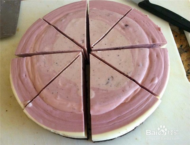 如何做渐层蓝莓乳酪慕斯