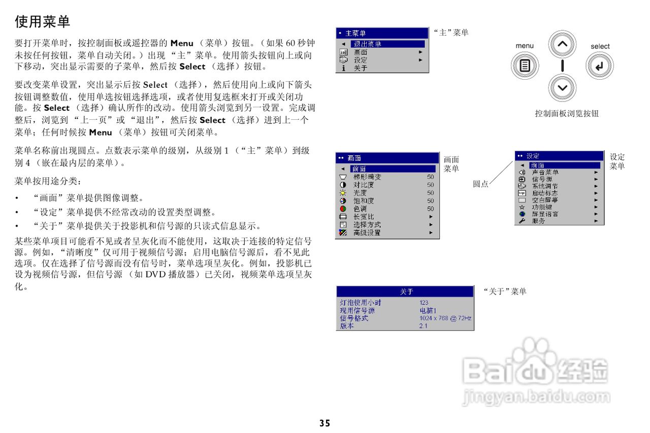 富可视 X2投影机说明书:[4]
