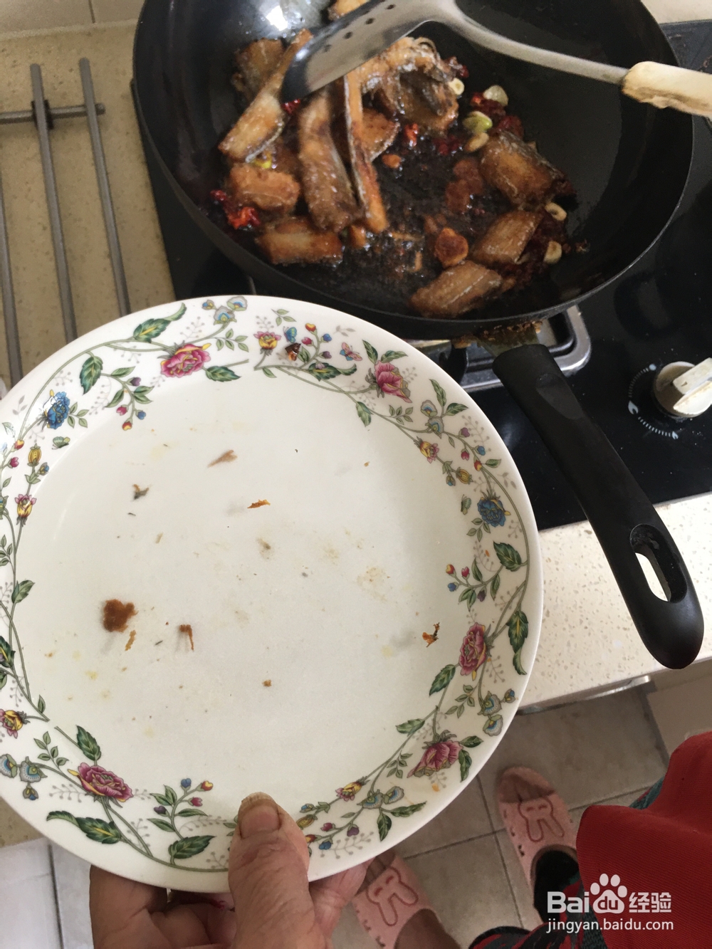 吃光光的红烧带鱼