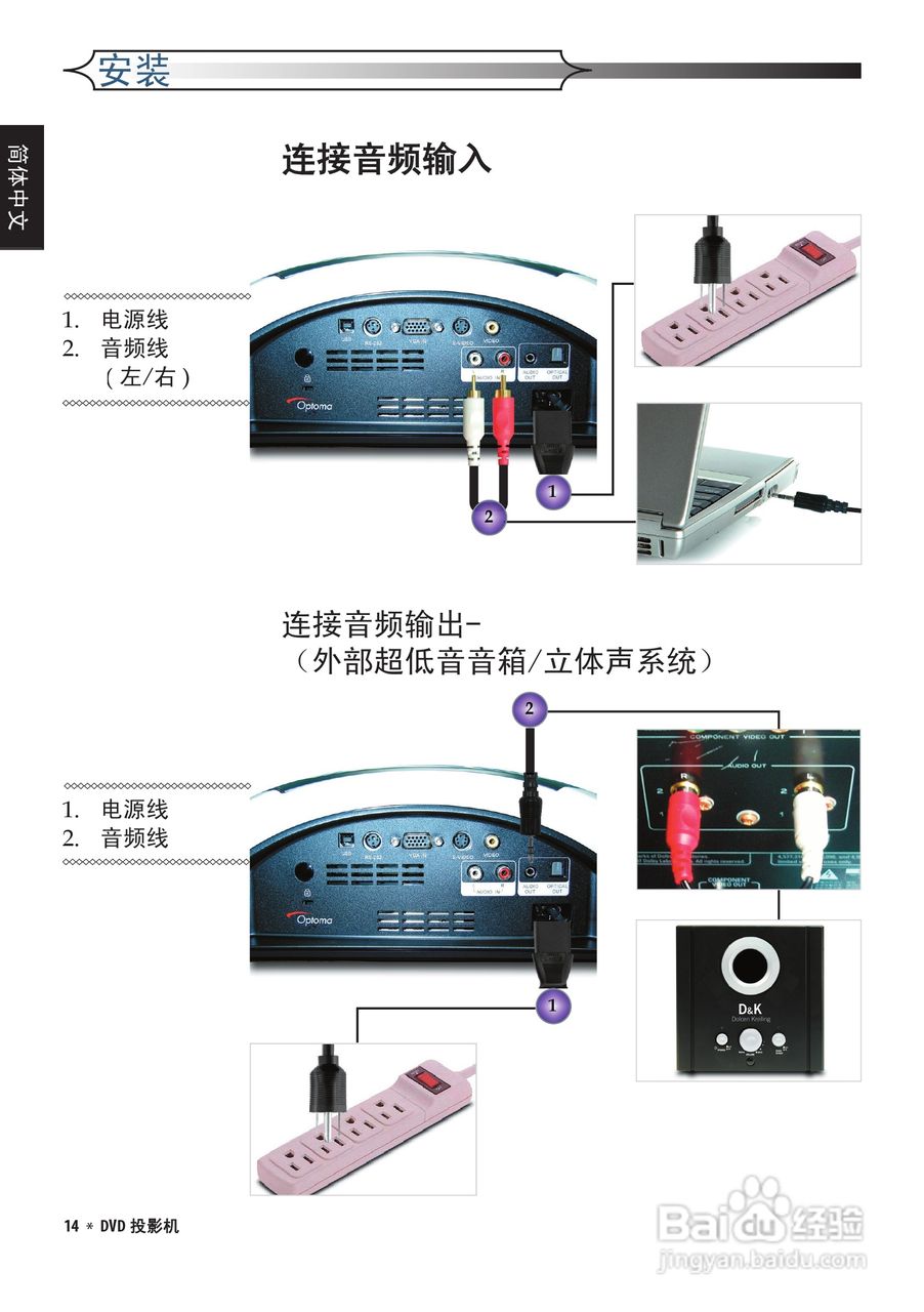 奥图码 DV10投影机说明书:[2]
