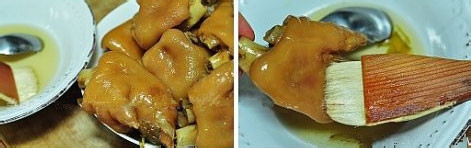 自制超级诱人的美容养颜烤猪蹄