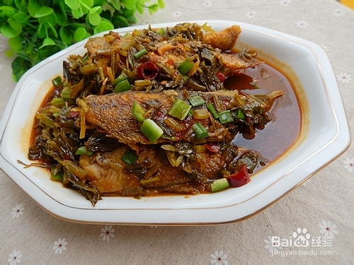 超级下饭菜：雪菜烧小黄鱼