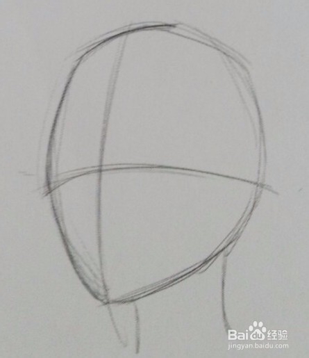 古典漫画人物的头部造型